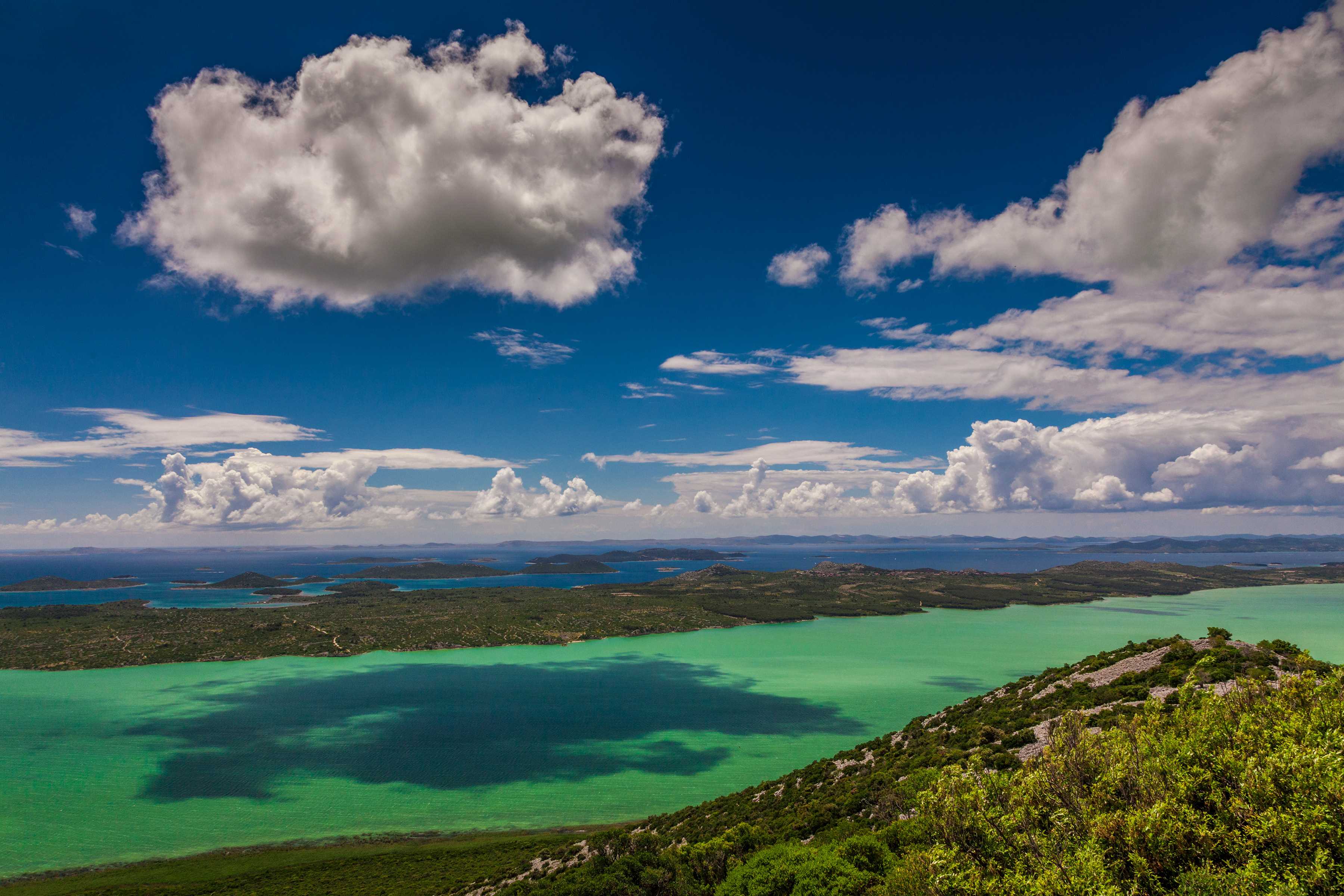 Vrana Lake viewpoint